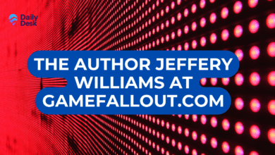 the author Jeffery Williams at gamefallout.com