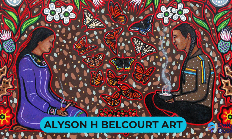 Alyson H Belcourt Art