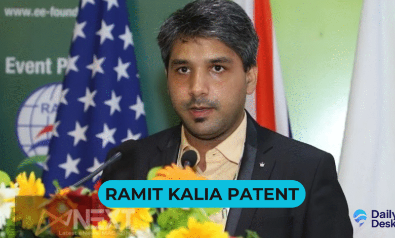 Ramit Kalia Patent