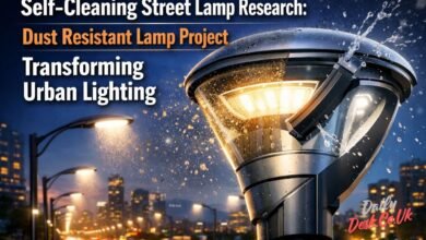 Self Cleaning Street Lamp Research Dust Resistant Lamp Project Exist