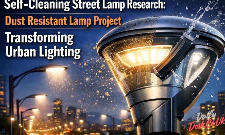 Self Cleaning Street Lamp Research Dust Resistant Lamp Project Exist