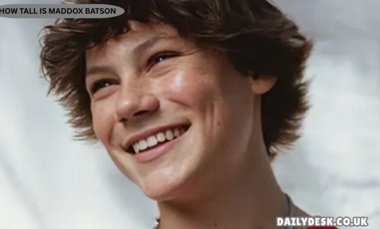 How Tall Is Maddox Batson