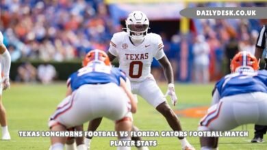 texas longhorns football vs florida gators football match player stats