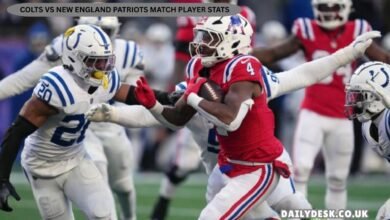 Colts vs New England Patriots Match Player Stats