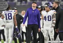 Minnesota Vikings vs Chicago Bears Match Player Stats