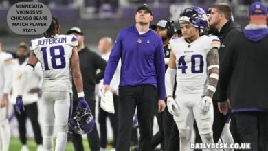 Minnesota Vikings vs Chicago Bears Match Player Stats