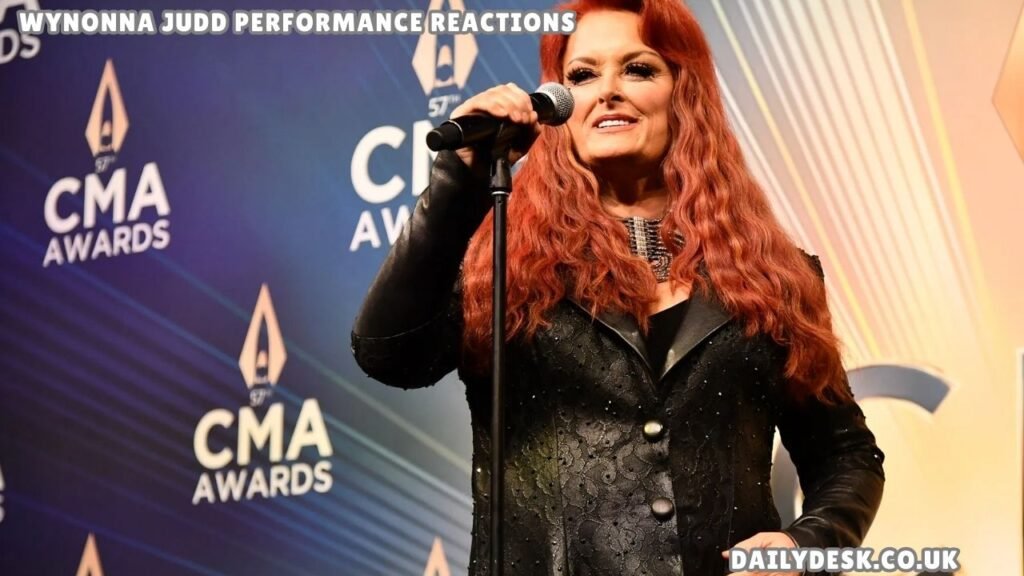Wynonna Judd Performance Reactions